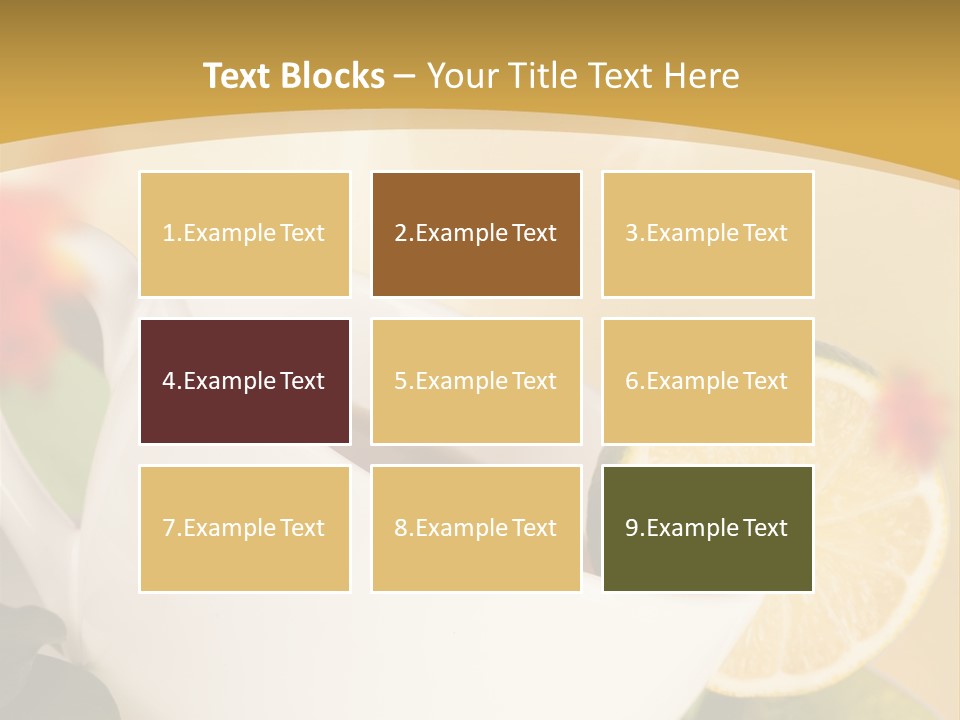 Wood Autumn Red PowerPoint Template