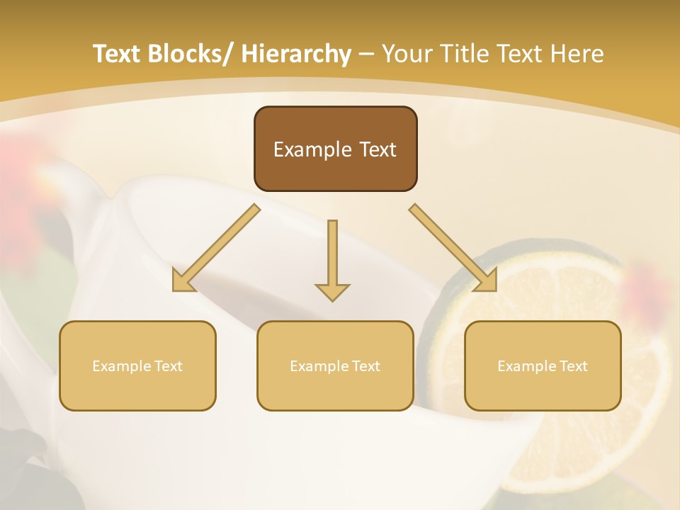 Wood Autumn Red PowerPoint Template