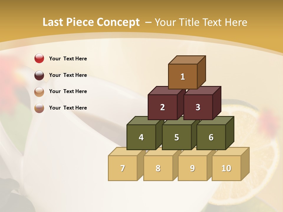 Wood Autumn Red PowerPoint Template