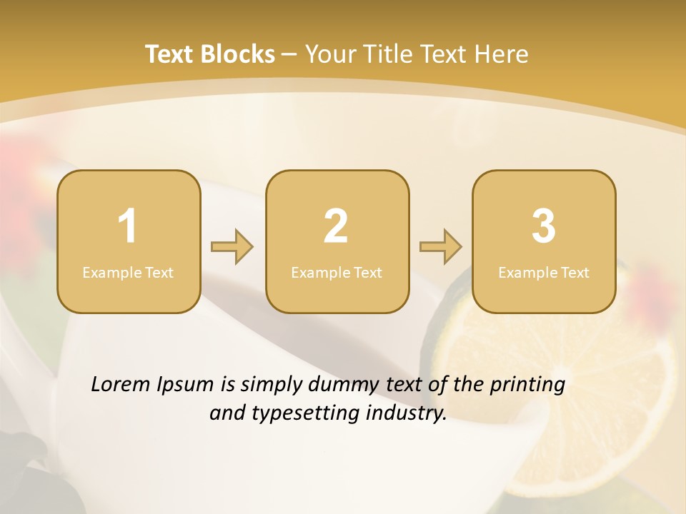 Wood Autumn Red PowerPoint Template