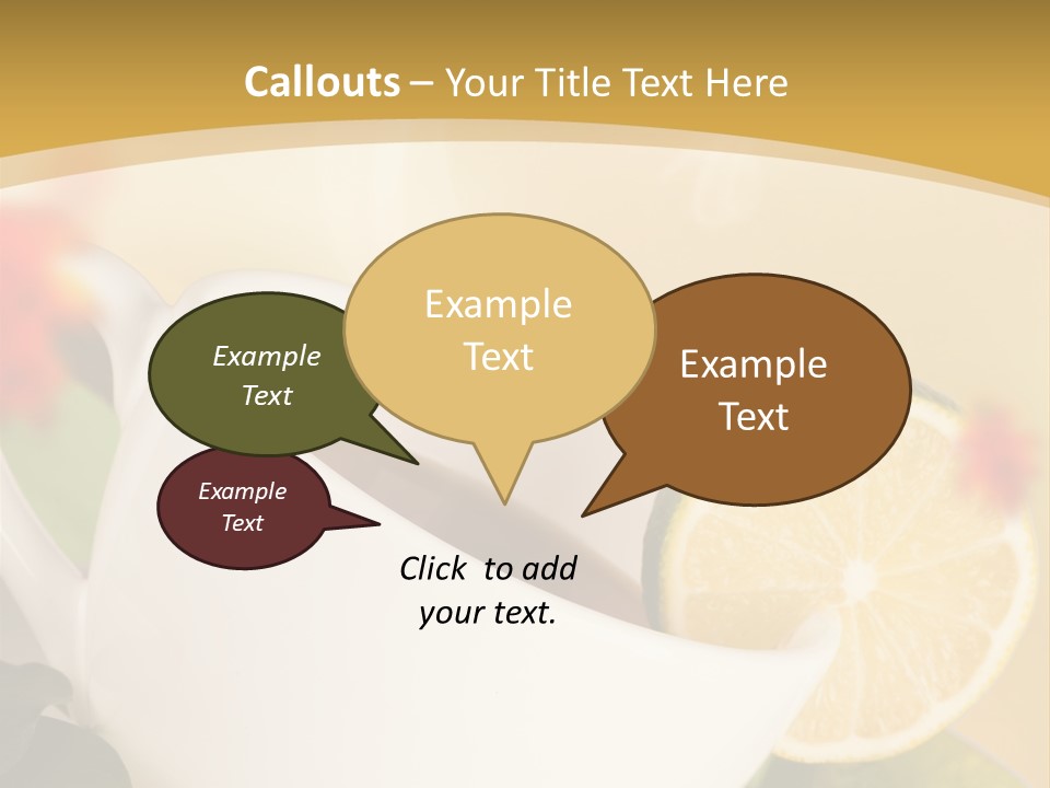 Wood Autumn Red PowerPoint Template