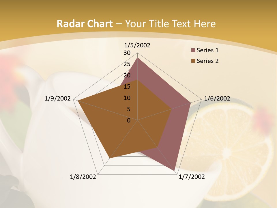 Wood Autumn Red PowerPoint Template