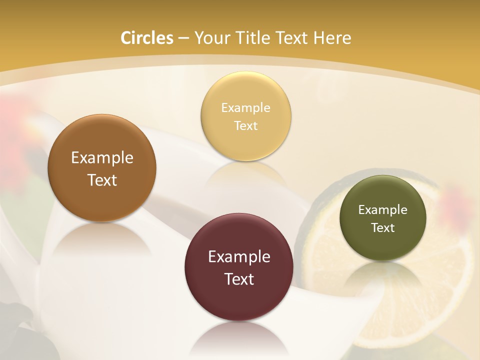 Wood Autumn Red PowerPoint Template