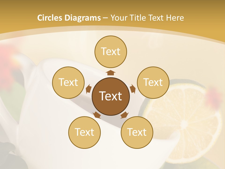 Wood Autumn Red PowerPoint Template