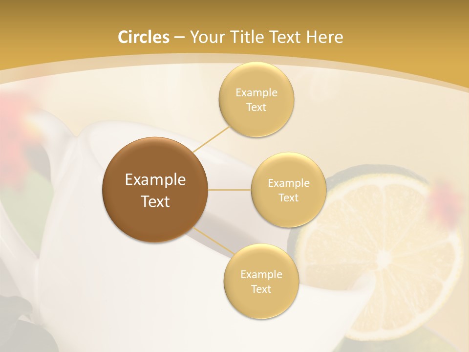 Wood Autumn Red PowerPoint Template