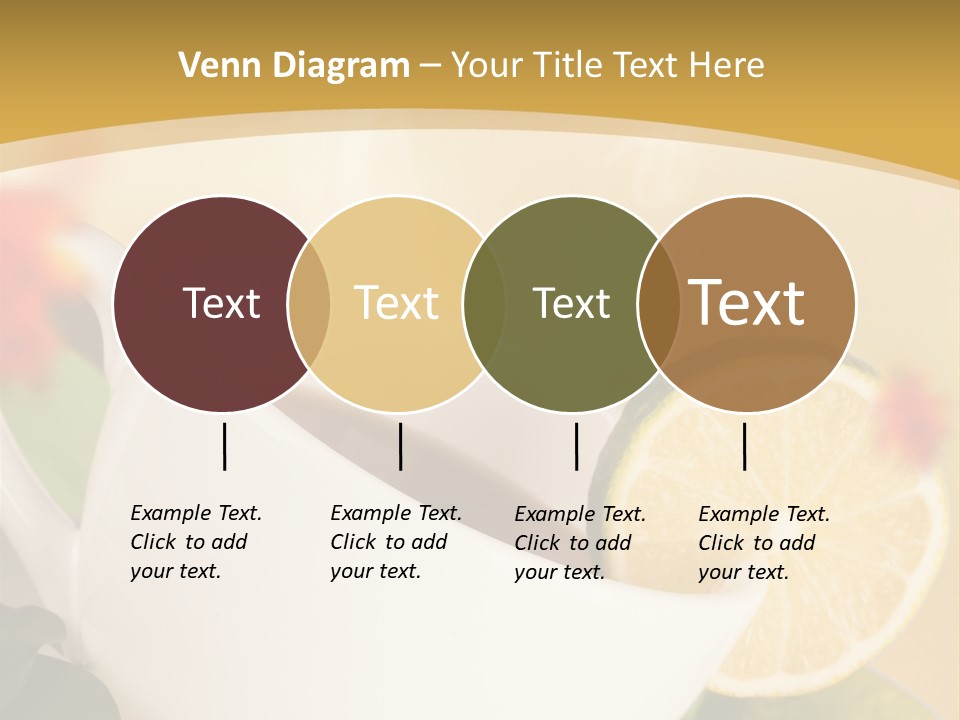 Wood Autumn Red PowerPoint Template