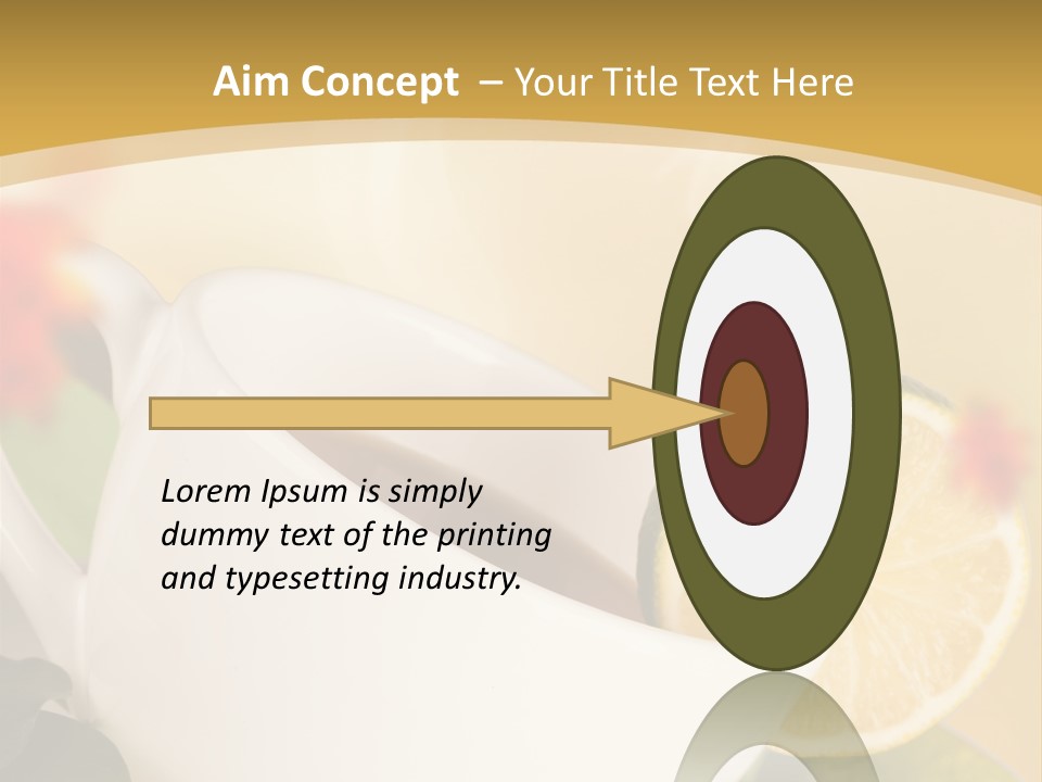 Wood Autumn Red PowerPoint Template