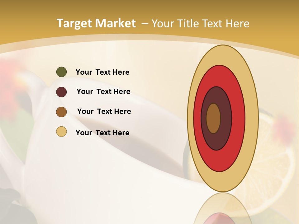 Wood Autumn Red PowerPoint Template