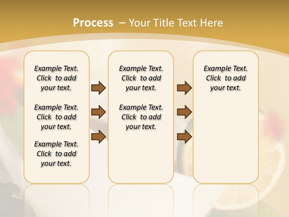 Wood Autumn Red PowerPoint Template