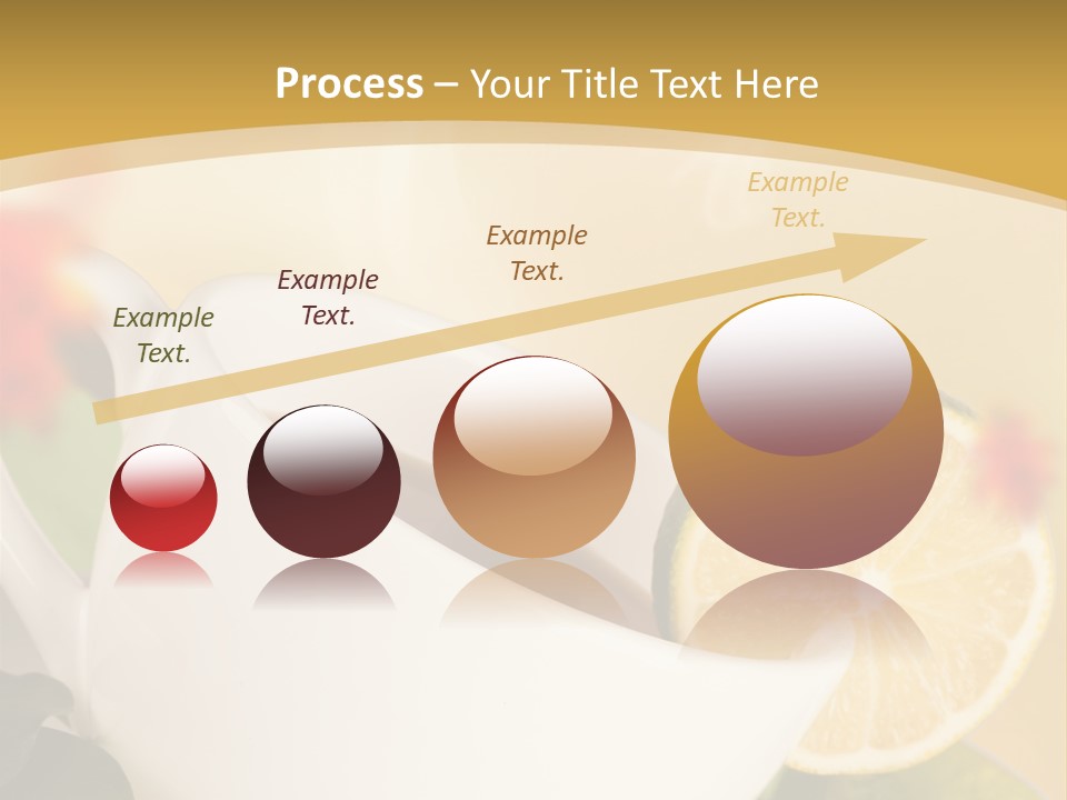 Wood Autumn Red PowerPoint Template