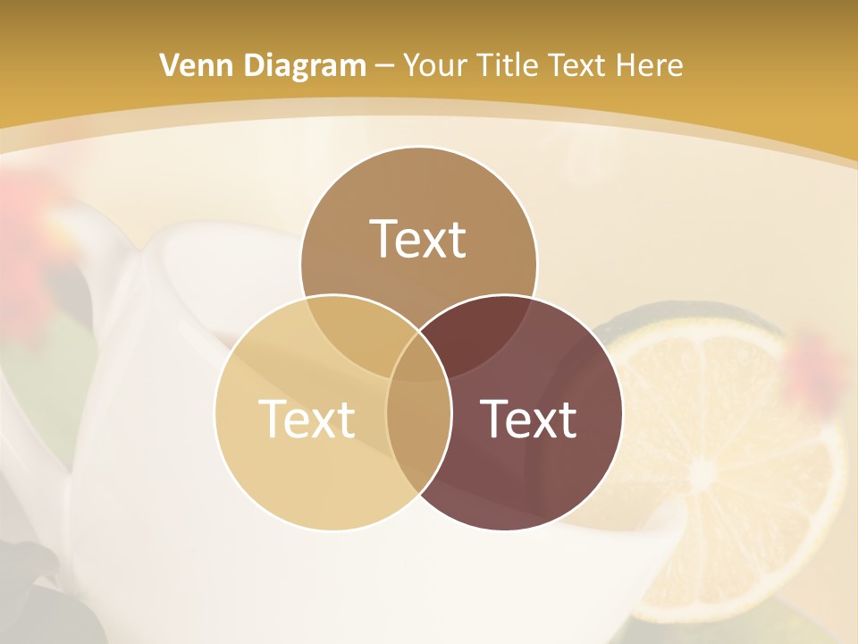 Wood Autumn Red PowerPoint Template