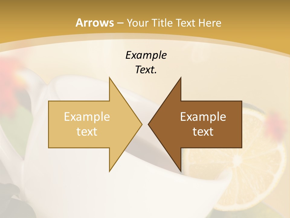 Wood Autumn Red PowerPoint Template