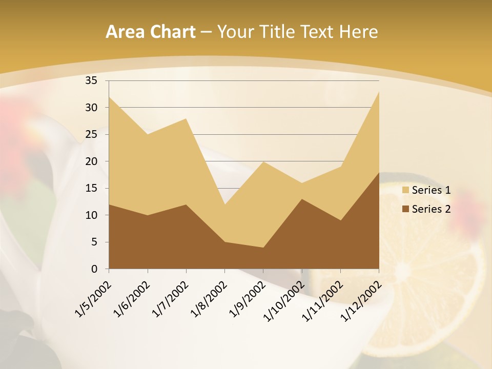 Wood Autumn Red PowerPoint Template