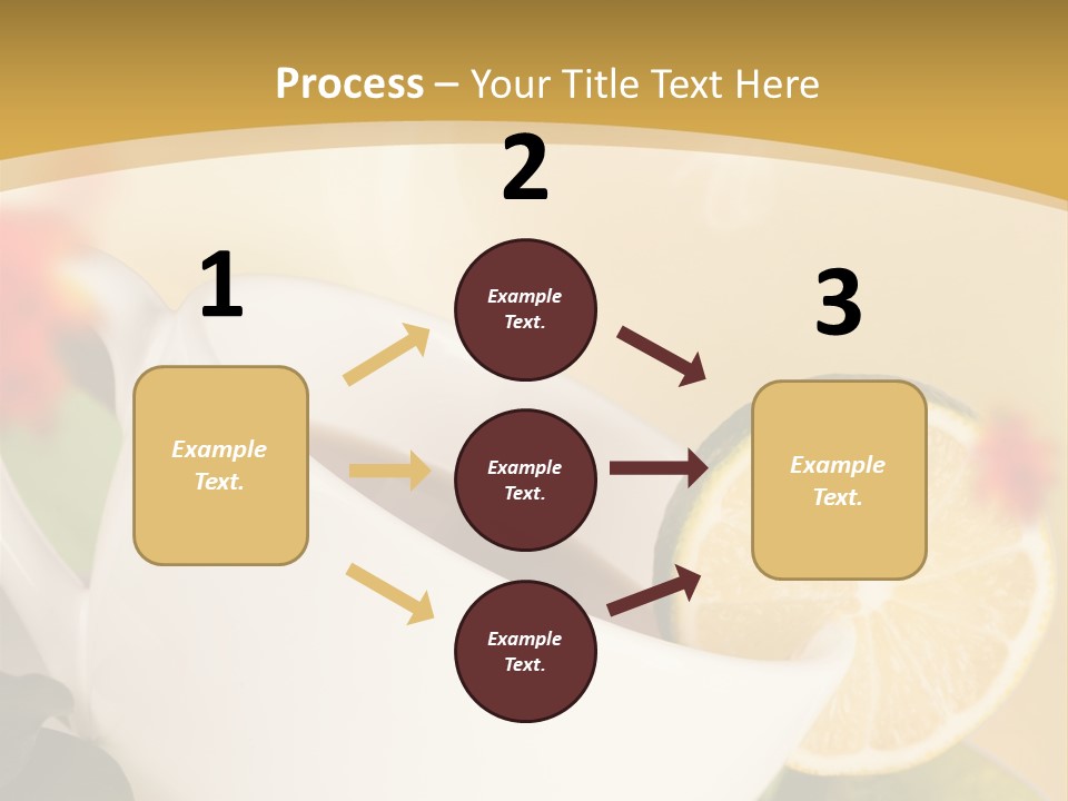 Wood Autumn Red PowerPoint Template