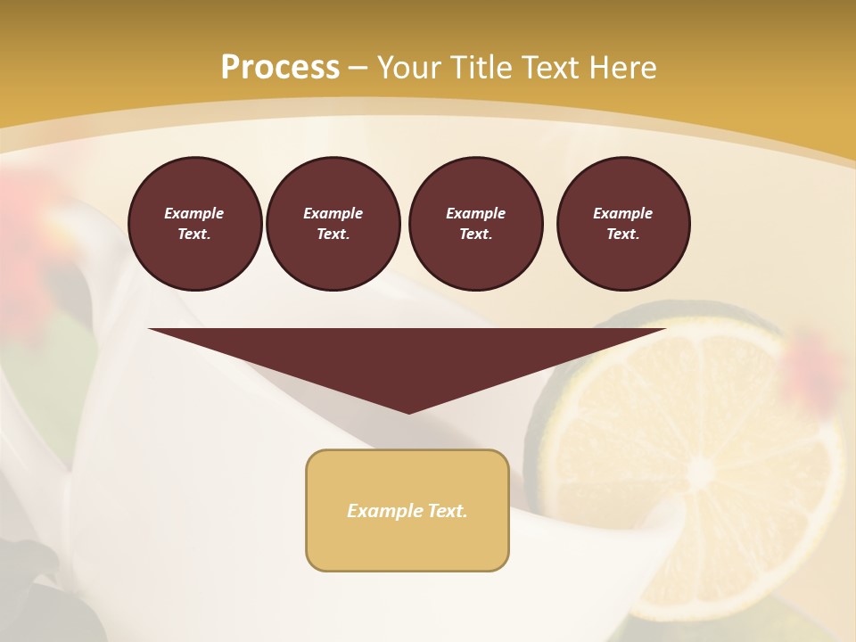 Wood Autumn Red PowerPoint Template