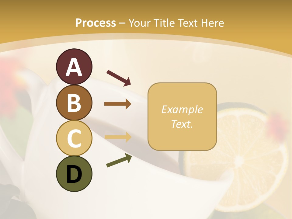 Wood Autumn Red PowerPoint Template