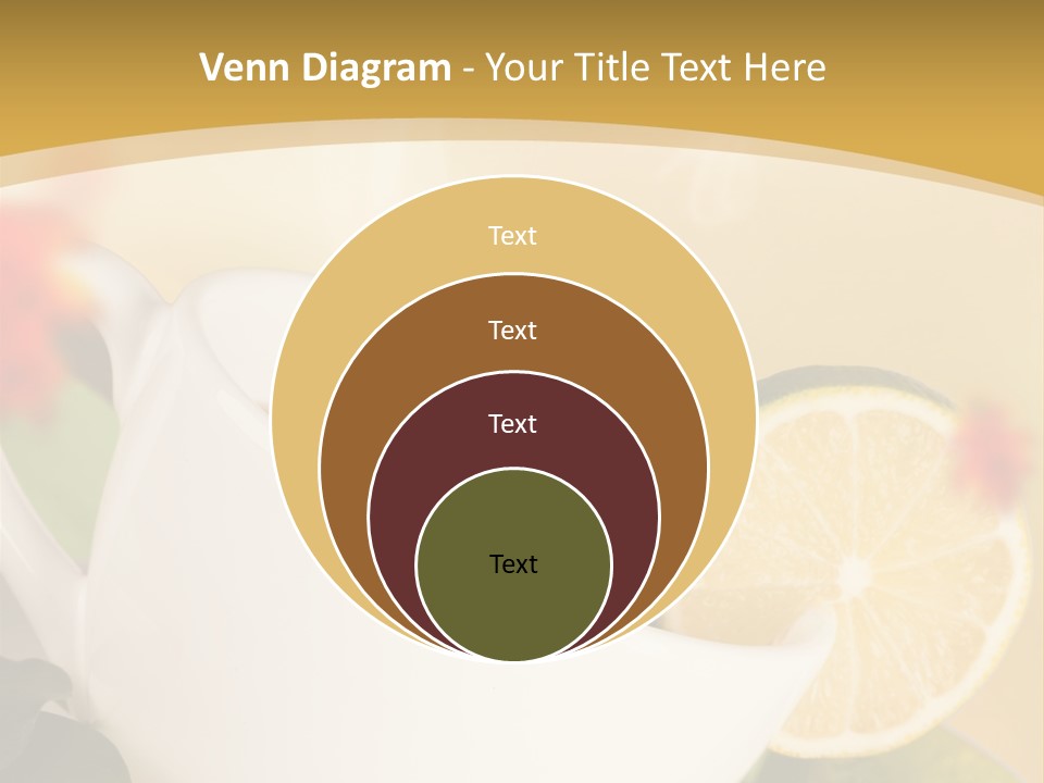 Wood Autumn Red PowerPoint Template