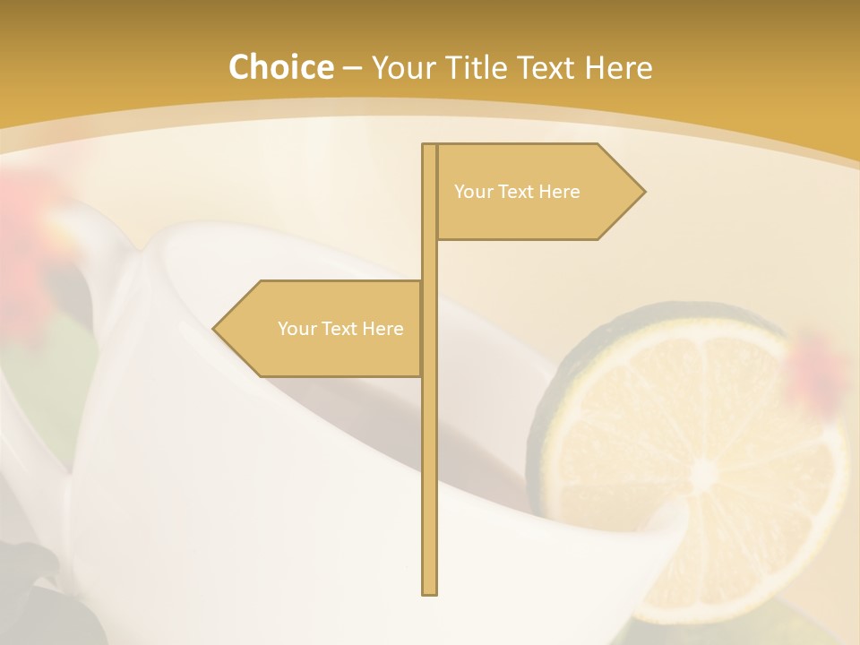 Wood Autumn Red PowerPoint Template