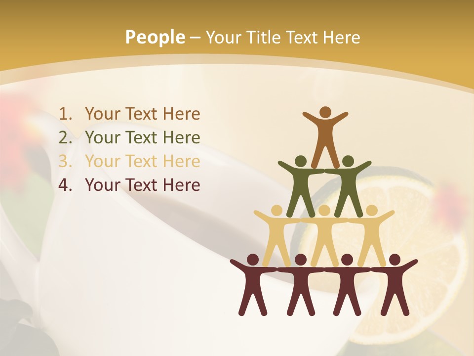 Wood Autumn Red PowerPoint Template