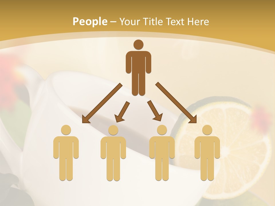 Wood Autumn Red PowerPoint Template