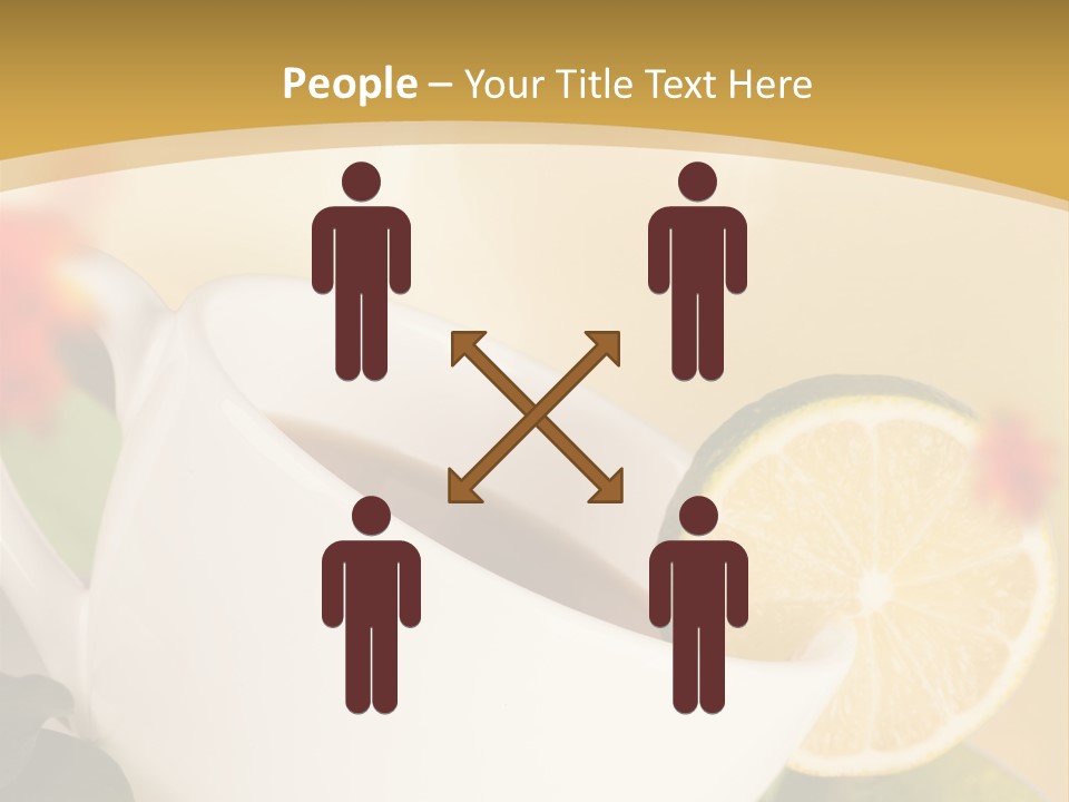 Wood Autumn Red PowerPoint Template