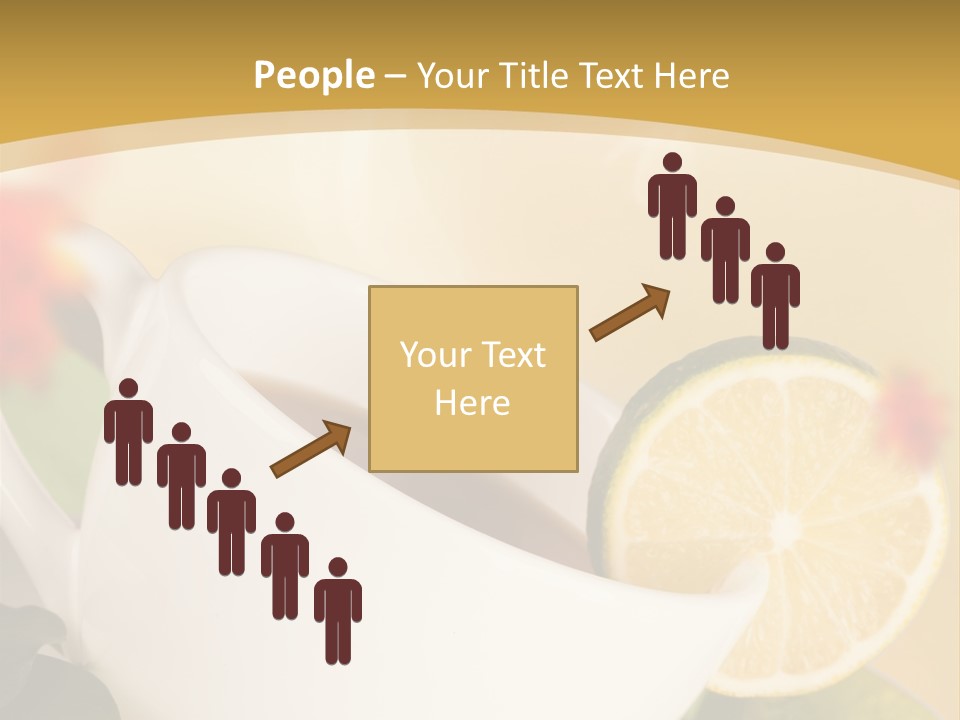 Wood Autumn Red PowerPoint Template