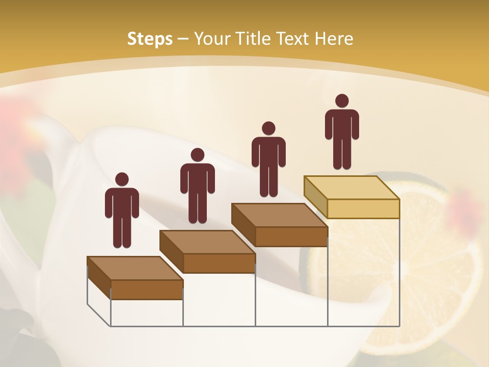 Wood Autumn Red PowerPoint Template