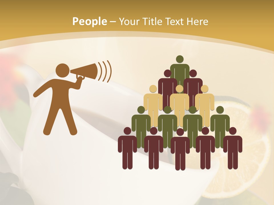 Wood Autumn Red PowerPoint Template