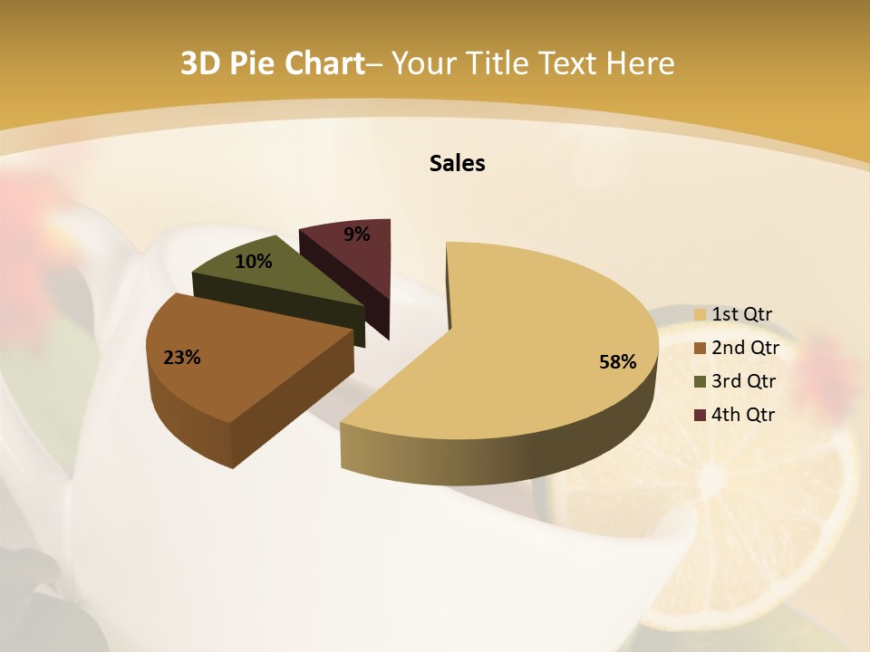 Wood Autumn Red PowerPoint Template