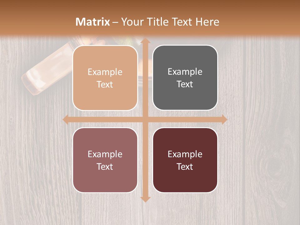 Plank Food Relaxation PowerPoint Template