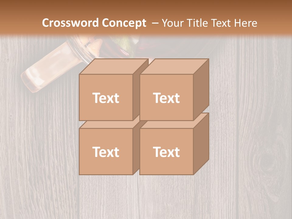 Plank Food Relaxation PowerPoint Template