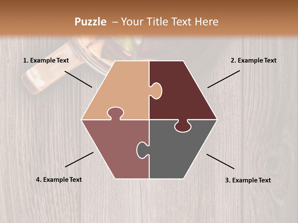 Plank Food Relaxation PowerPoint Template