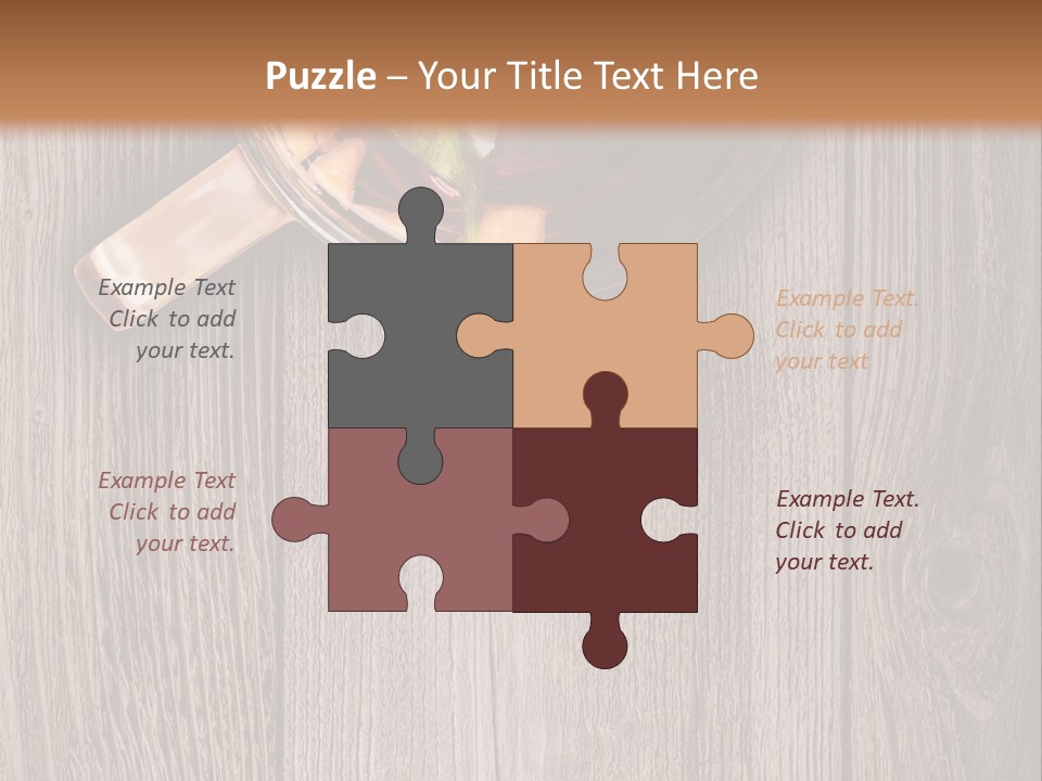 Plank Food Relaxation PowerPoint Template