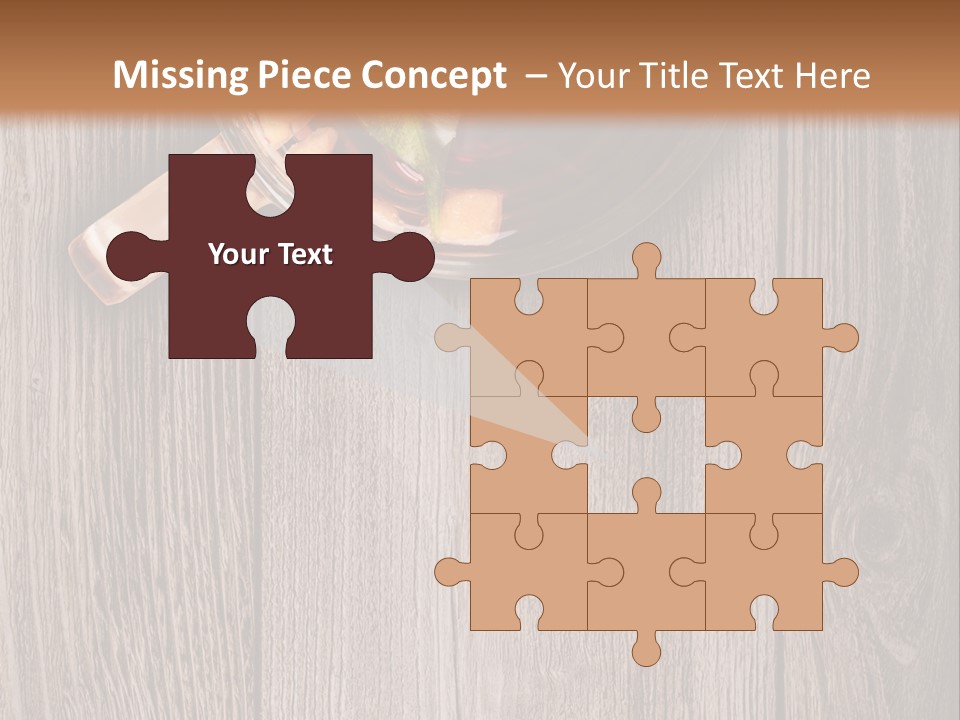 Plank Food Relaxation PowerPoint Template