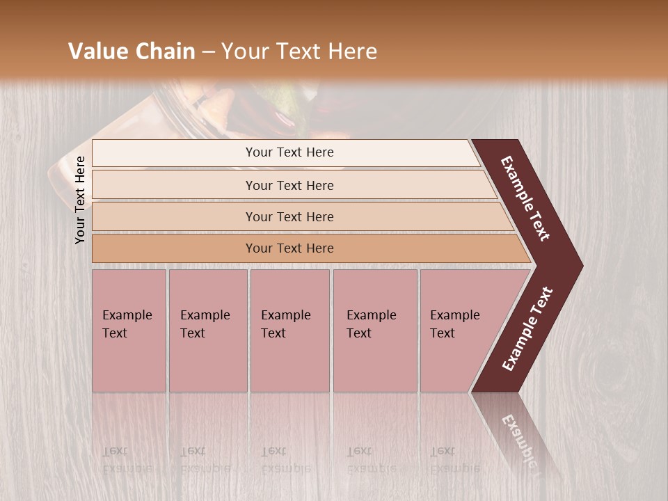 Plank Food Relaxation PowerPoint Template