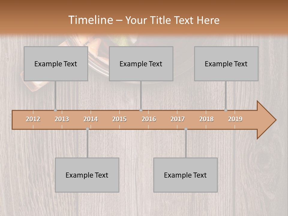 Plank Food Relaxation PowerPoint Template