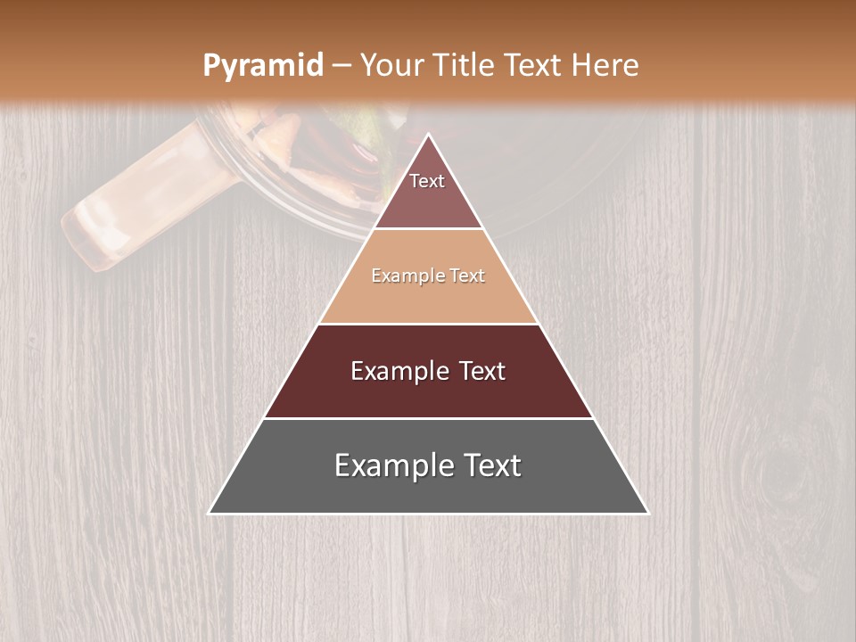 Plank Food Relaxation PowerPoint Template