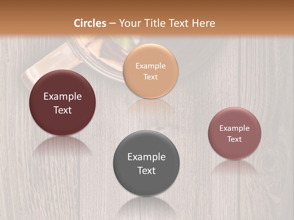 Plank Food Relaxation PowerPoint Template