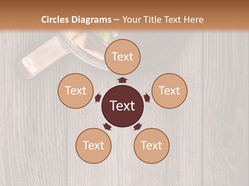 Plank Food Relaxation PowerPoint Template