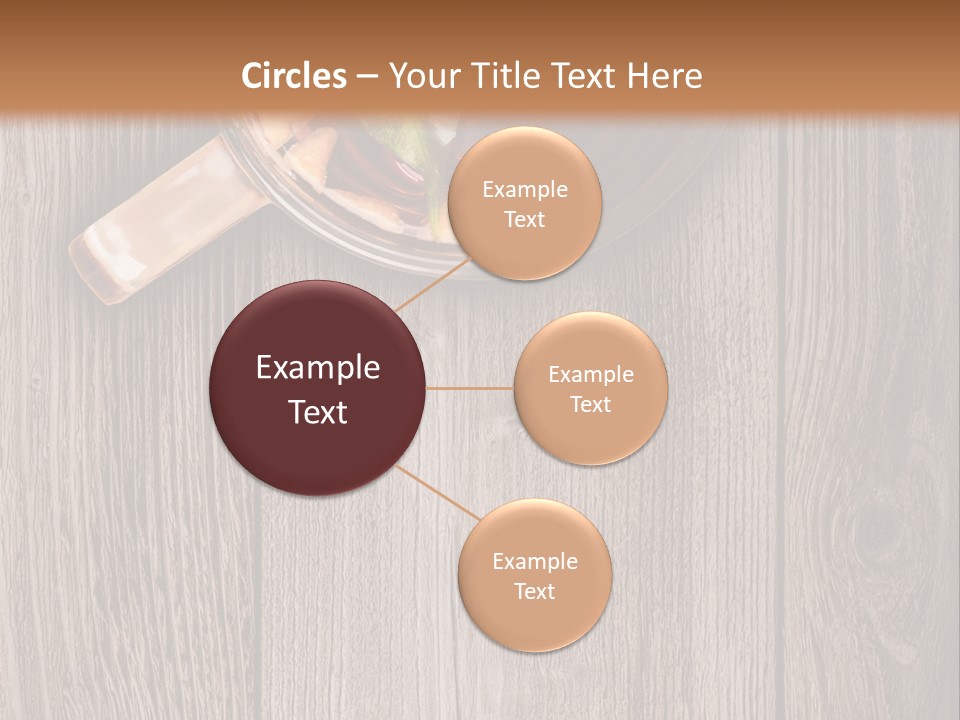 Plank Food Relaxation PowerPoint Template