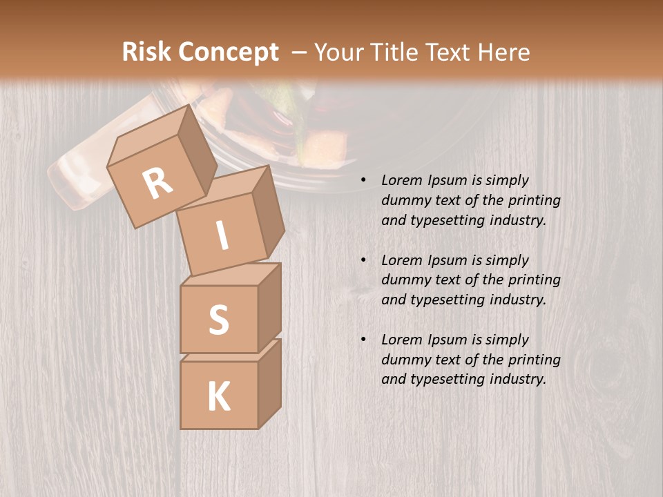 Plank Food Relaxation PowerPoint Template