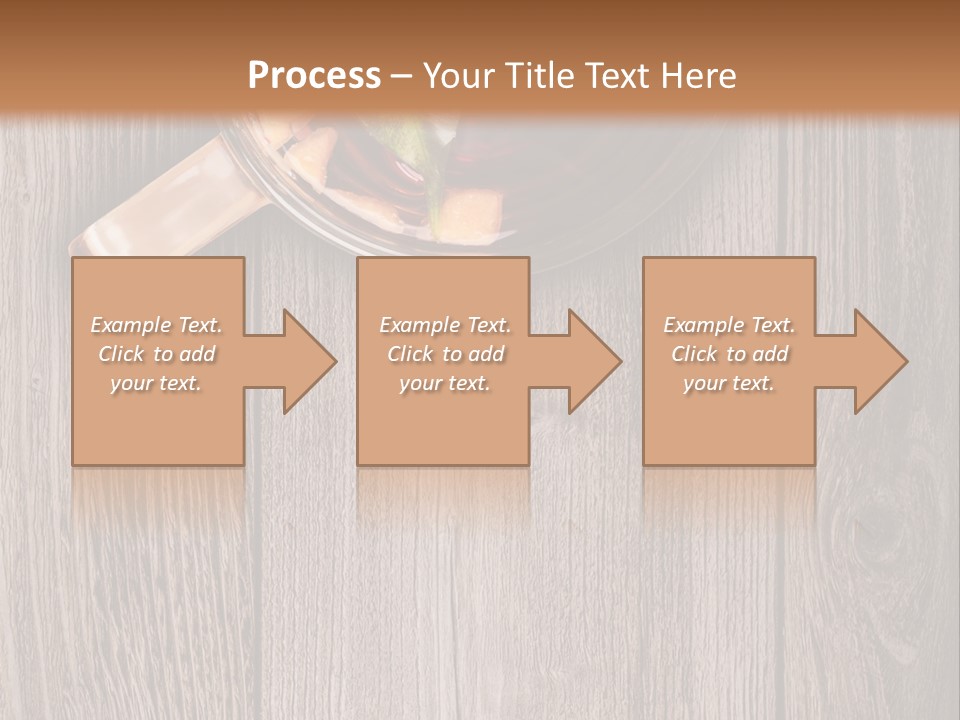 Plank Food Relaxation PowerPoint Template