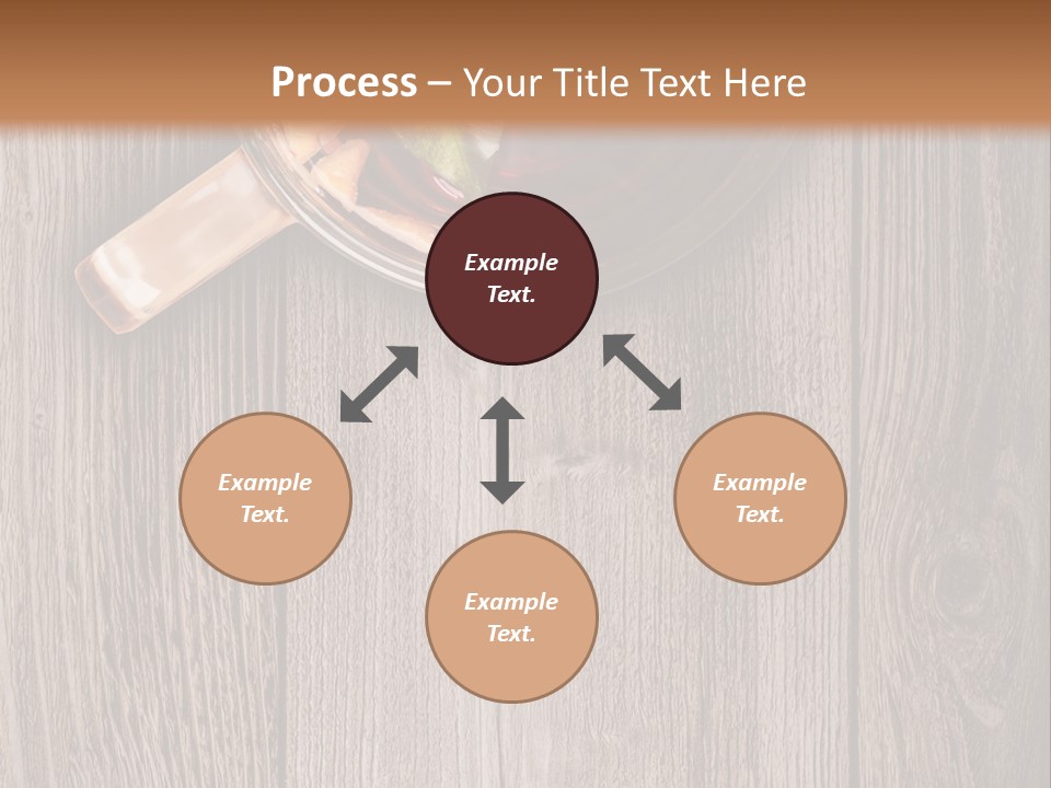 Plank Food Relaxation PowerPoint Template