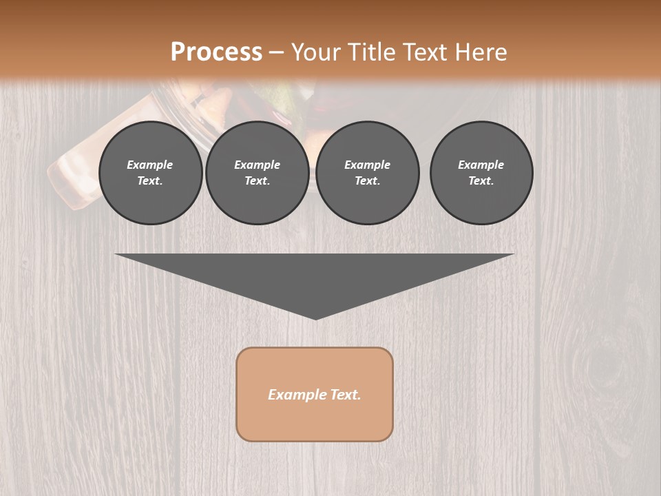 Plank Food Relaxation PowerPoint Template