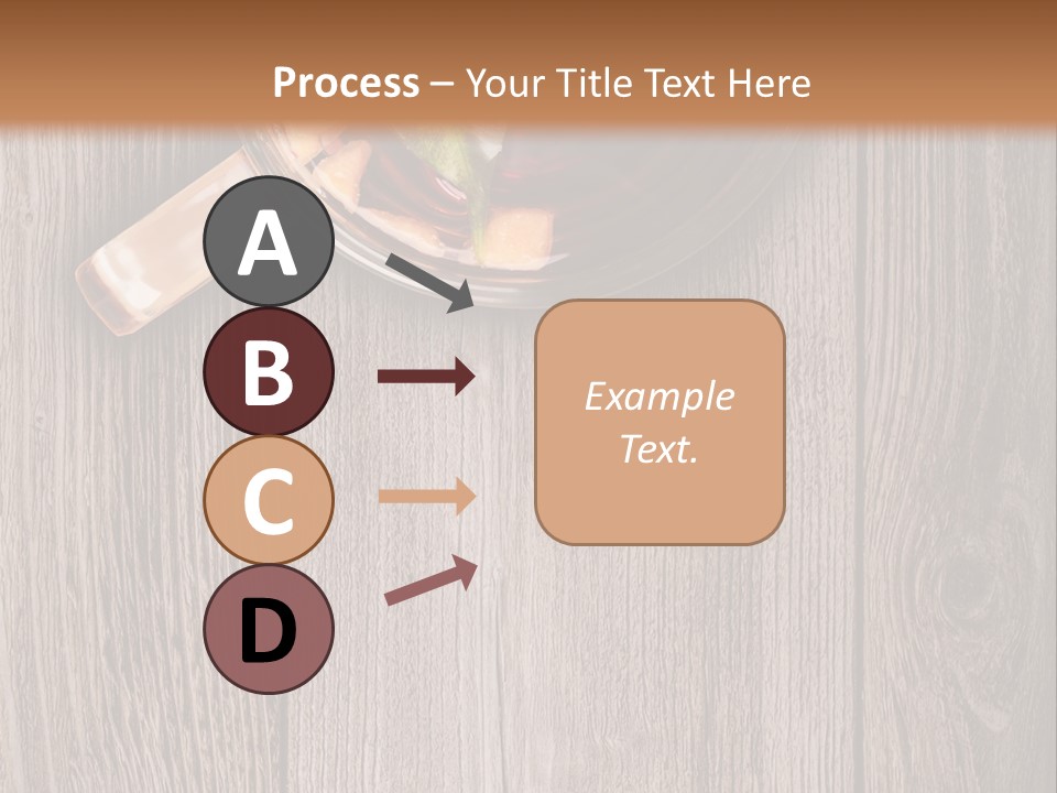 Plank Food Relaxation PowerPoint Template
