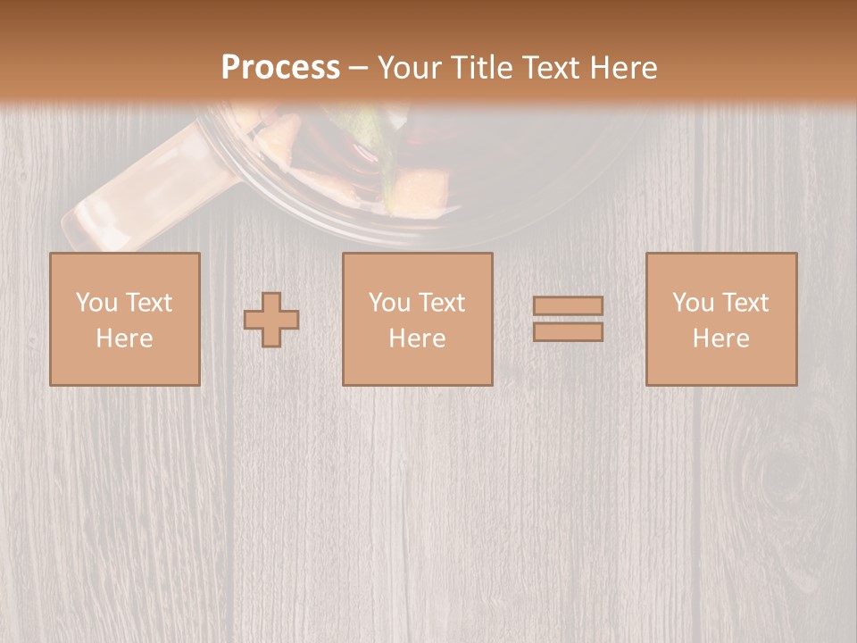 Plank Food Relaxation PowerPoint Template