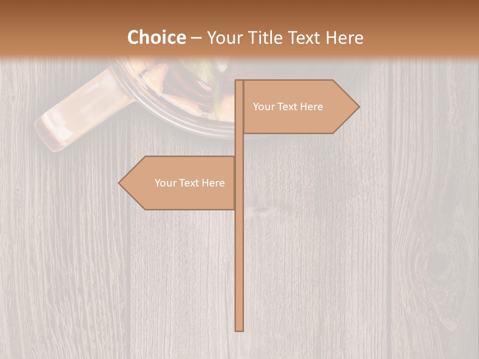 Plank Food Relaxation PowerPoint Template