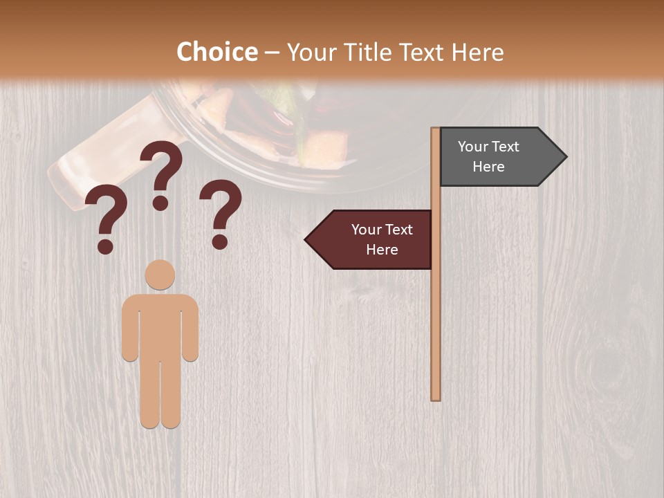 Plank Food Relaxation PowerPoint Template