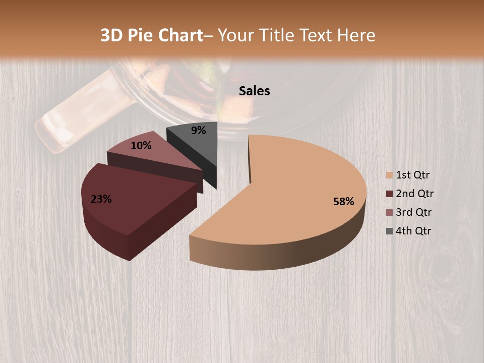Plank Food Relaxation PowerPoint Template