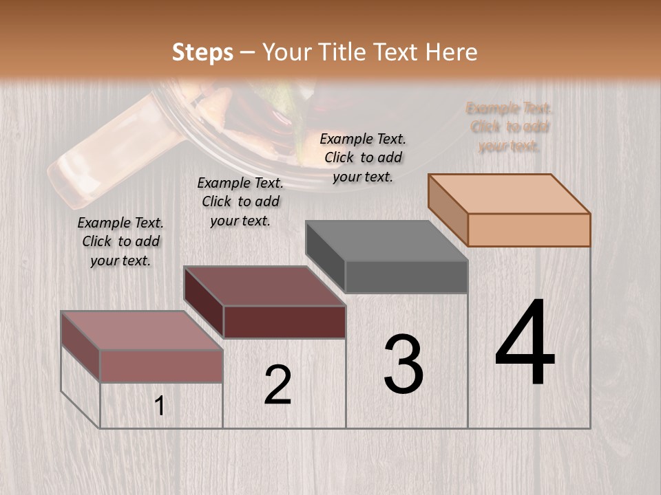Plank Food Relaxation PowerPoint Template